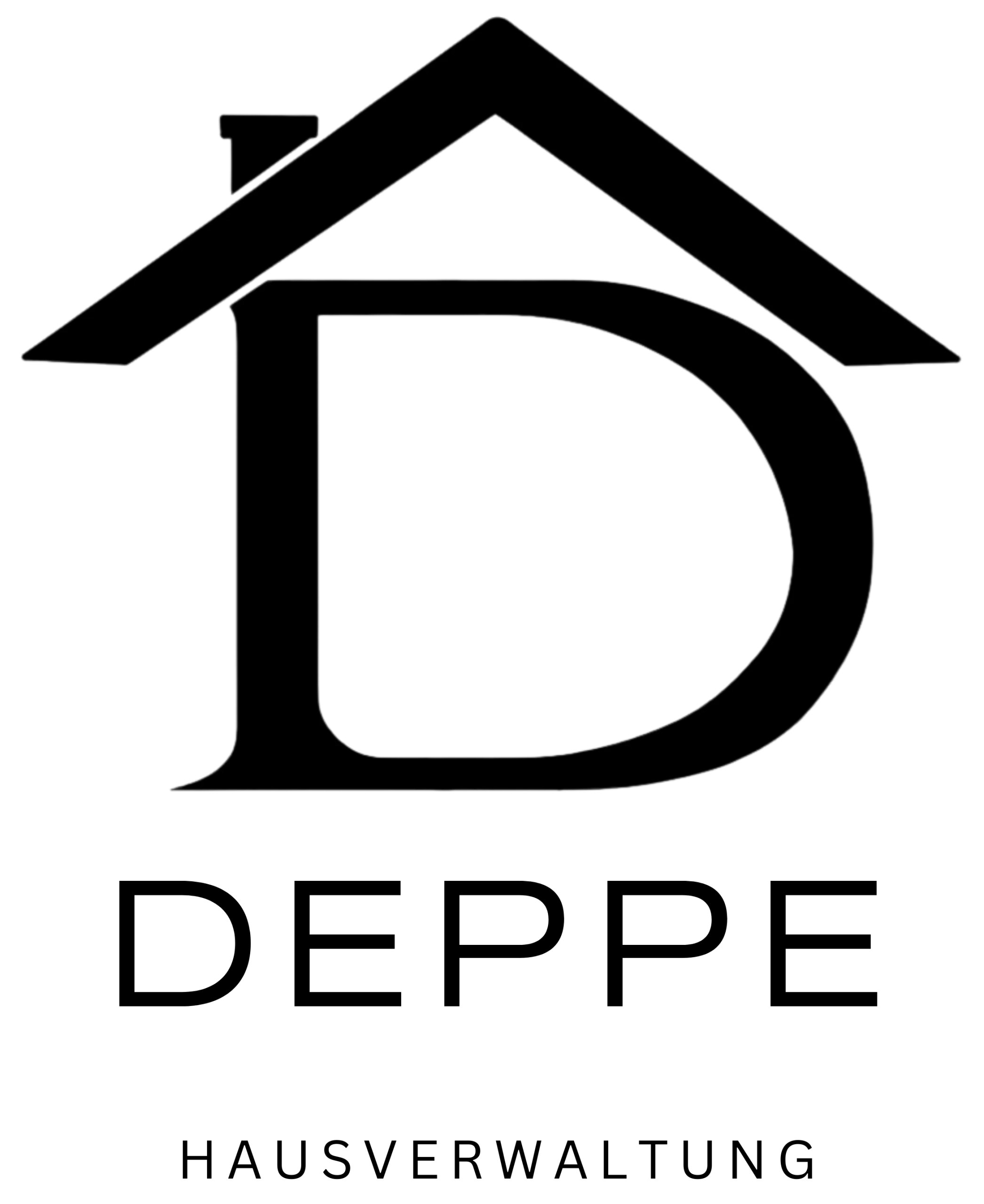 Deppe Hausverwaltung - Logo - Schwarz